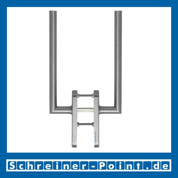 Hoppe Amsterdam Edelstahlt F69 Hebe-Schiebetür-Garnitur HS-E0400Z/431N PZ Lochung 2619616